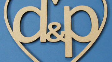 Laserformschnitt aus MDF