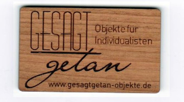 Firmenlogo Kirschbaum graviert